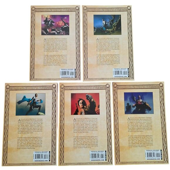 Stephen King The Dark Tower Comic Books Battle Of Jericho Hill #1-5 Dark Fantasy - Picture 7 of 8